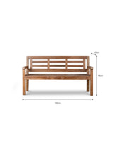 Chastleton Bench - Reclaimed Teak, Natural