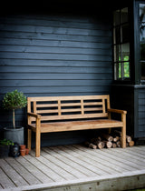 Chastleton Bench - Reclaimed Teak, Natural