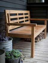 Chastleton Bench - Reclaimed Teak, Natural