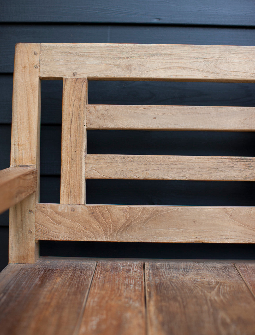 Chastleton Bench - Reclaimed Teak, Natural