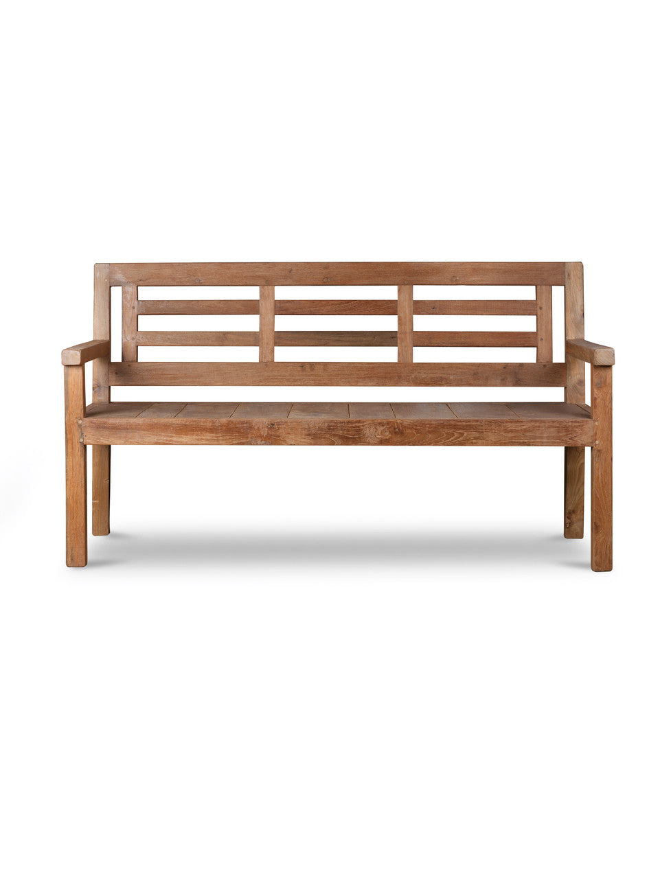 Chastleton Bench - Reclaimed Teak, Natural