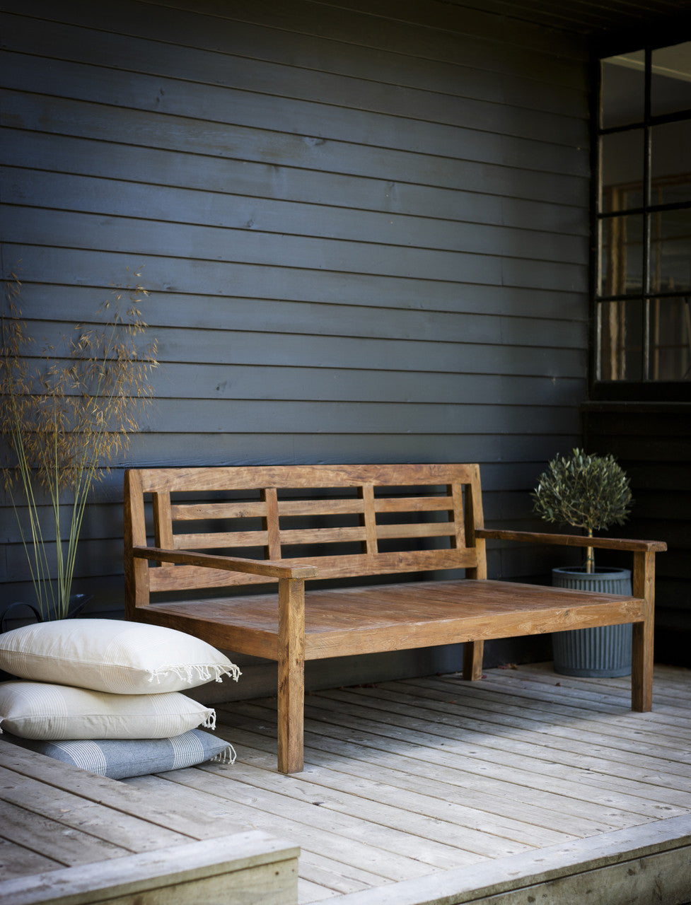 Chastleton Day Bed - Reclaimed Teak, Natural