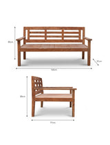 Chastleton Day Bed - Reclaimed Teak, Natural