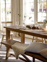 St Mawes Refectory Table 10 Seater - Teak, Natural