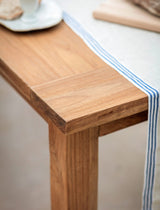 St Mawes Dining Table 6 Seater - Teak, Natural