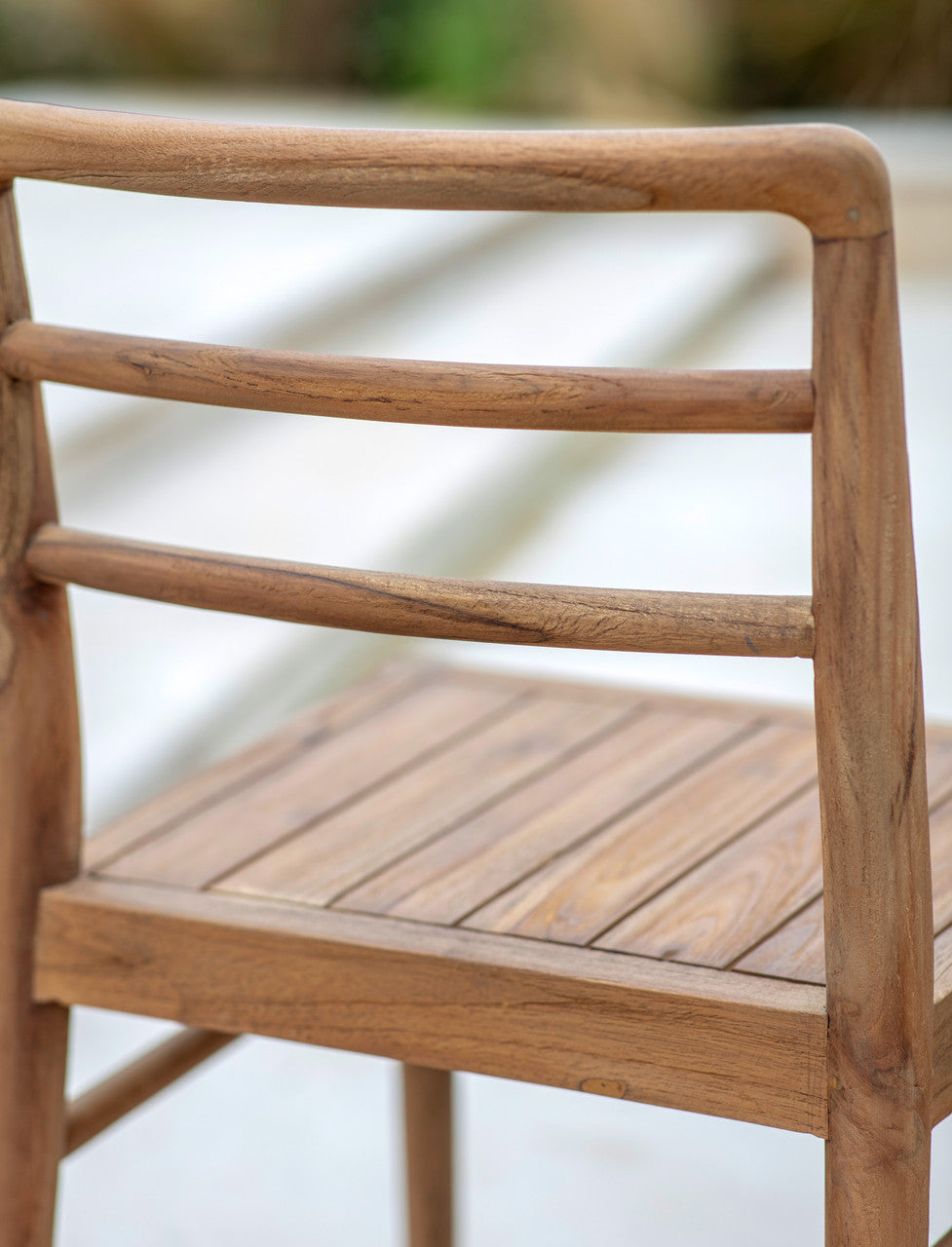 St Mawes Dining Chair - Teak, Natural, Set of 2