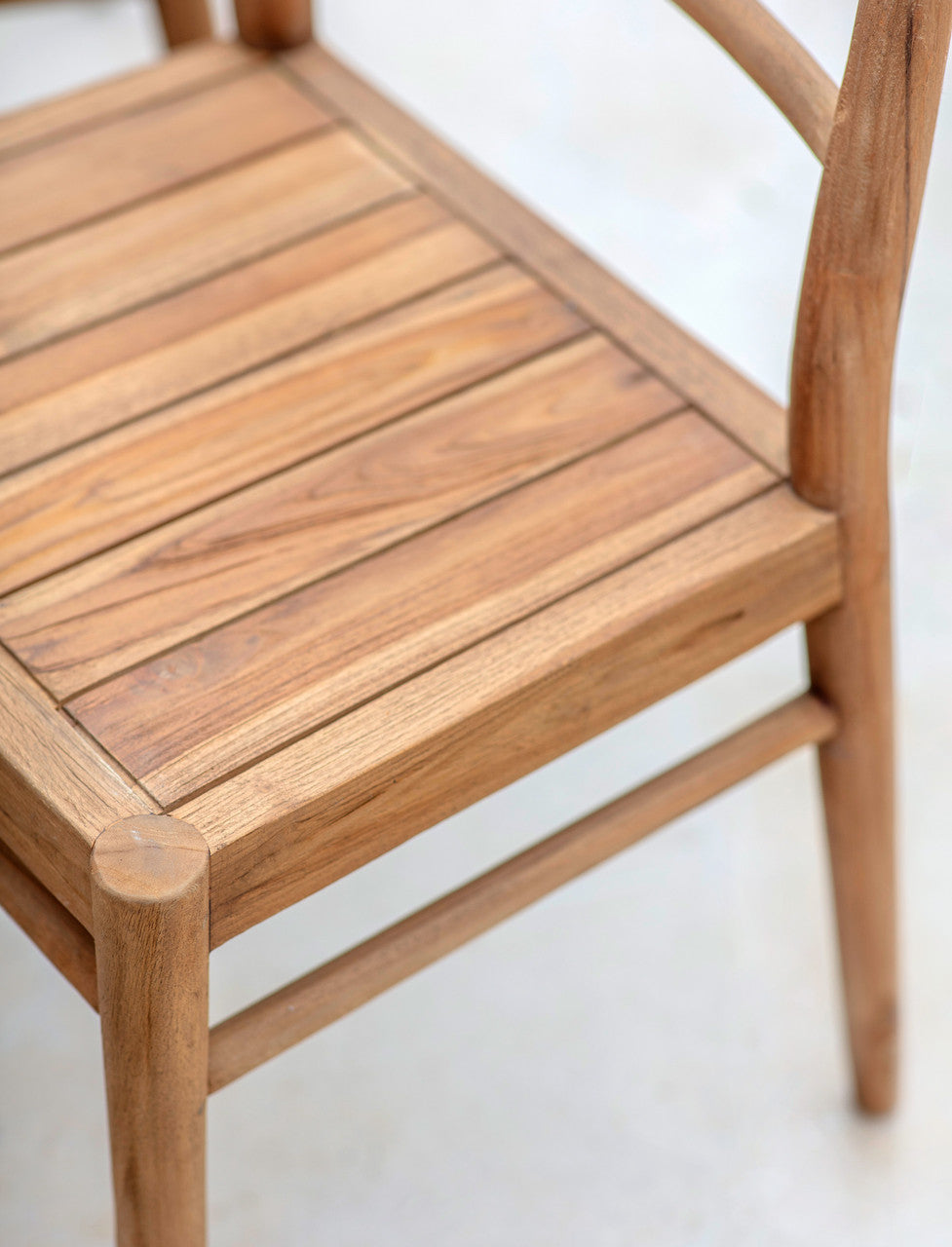 St Mawes Dining Chair - Teak, Natural, Set of 2