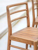 St Mawes Dining Chair - Teak, Natural, Set of 2
