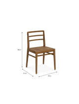 St Mawes Dining Chair - Teak, Natural, Set of 2