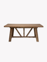 Chilford Solid Dining Table - Acacia Wood, Natural, Small
