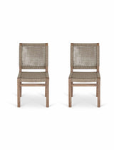 Chilford Dining Chairs - Acacia Wood, Natural, Set of 2