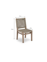 Chilford Dining Chairs - Acacia Wood, Natural, Set of 2
