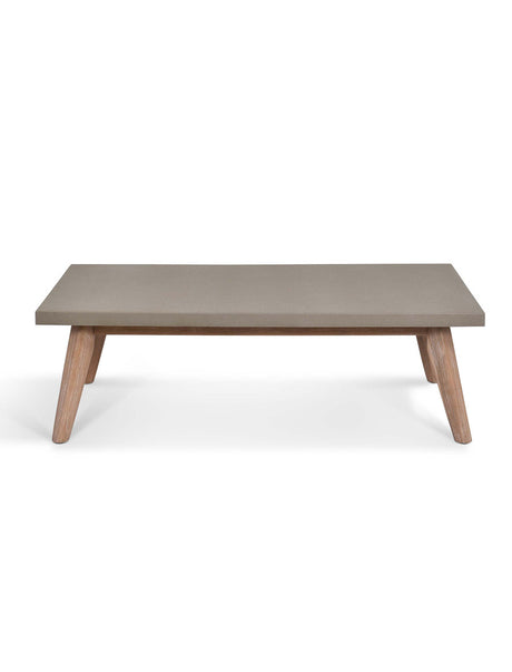Lynton Rectangular Coffee Table - Acacia Wood, Grey