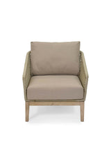 Lynton Armchair - Acacia Wood, Grey