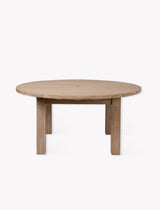 Porthallow Round Dining Table - Acacia Wood, Natural, Large