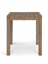 Porthallow Square Bar Table - Acacia Wood, Natural