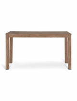 Porthallow Rectangular Bar Table - Acacia Wood, Natural