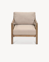 Sandridge Armchair - Acacia Wood, Dark Natural