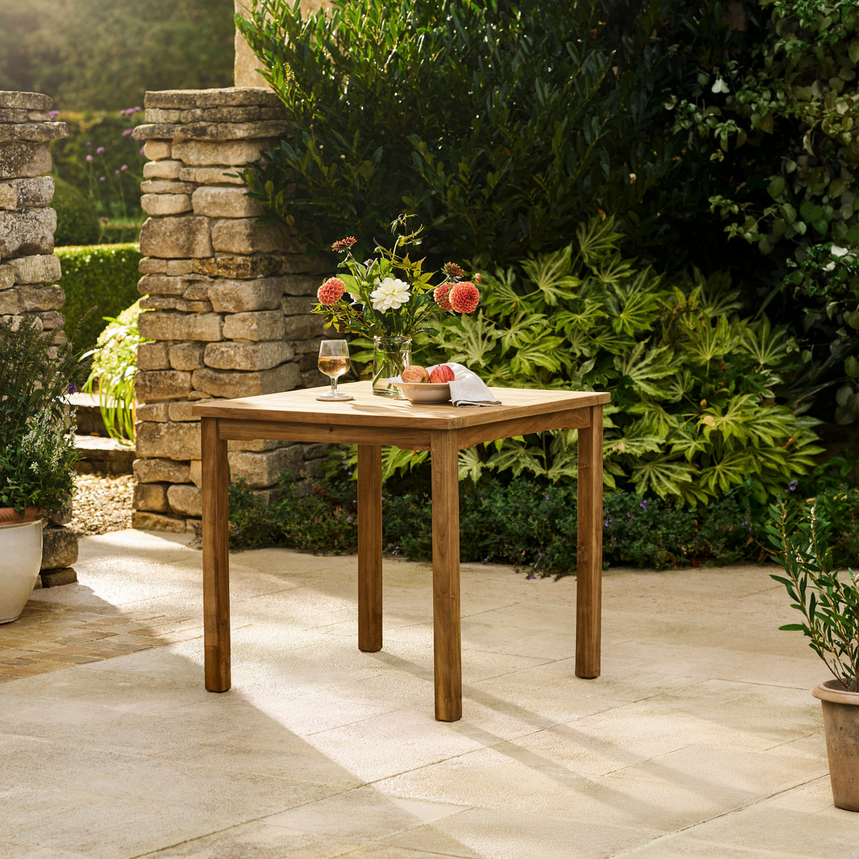 Marbrook Teak Square Table 80cm x 80cm