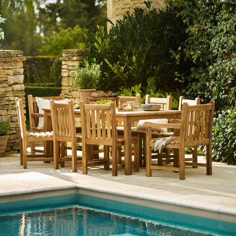 Marbrook Teak Rectangular Table 200cm x 90cm