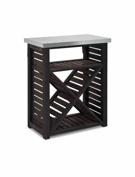 Moreton Cross Log Store - Spruce, Black, Small