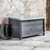 Moreton Outdoor Storage Box - Spruce, Black, Large