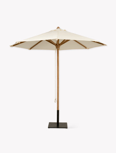 Parasol Teak 2.5m Natural