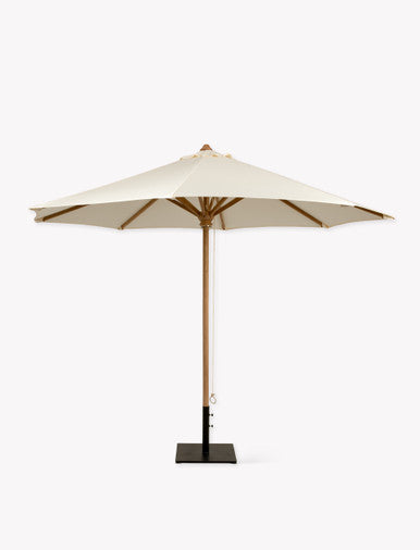 Parasol Teak 3.0m Natural