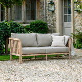 Porthallow 2 Seater Sofa - Acacia Wood, Natural