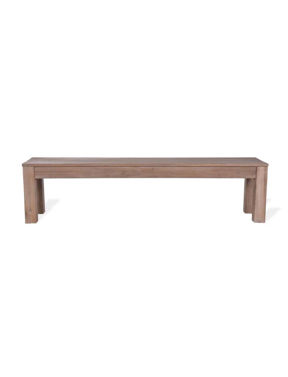 Porthallow Bench - Acacia Wood, Natural