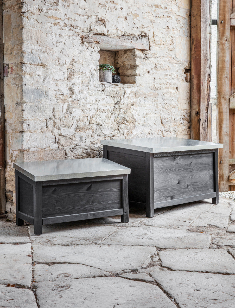 Moreton Outdoor Storage Box - Spruce, Black, Small
