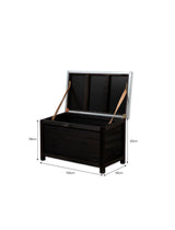 Moreton Outdoor Storage Box - Spruce, Black, Large