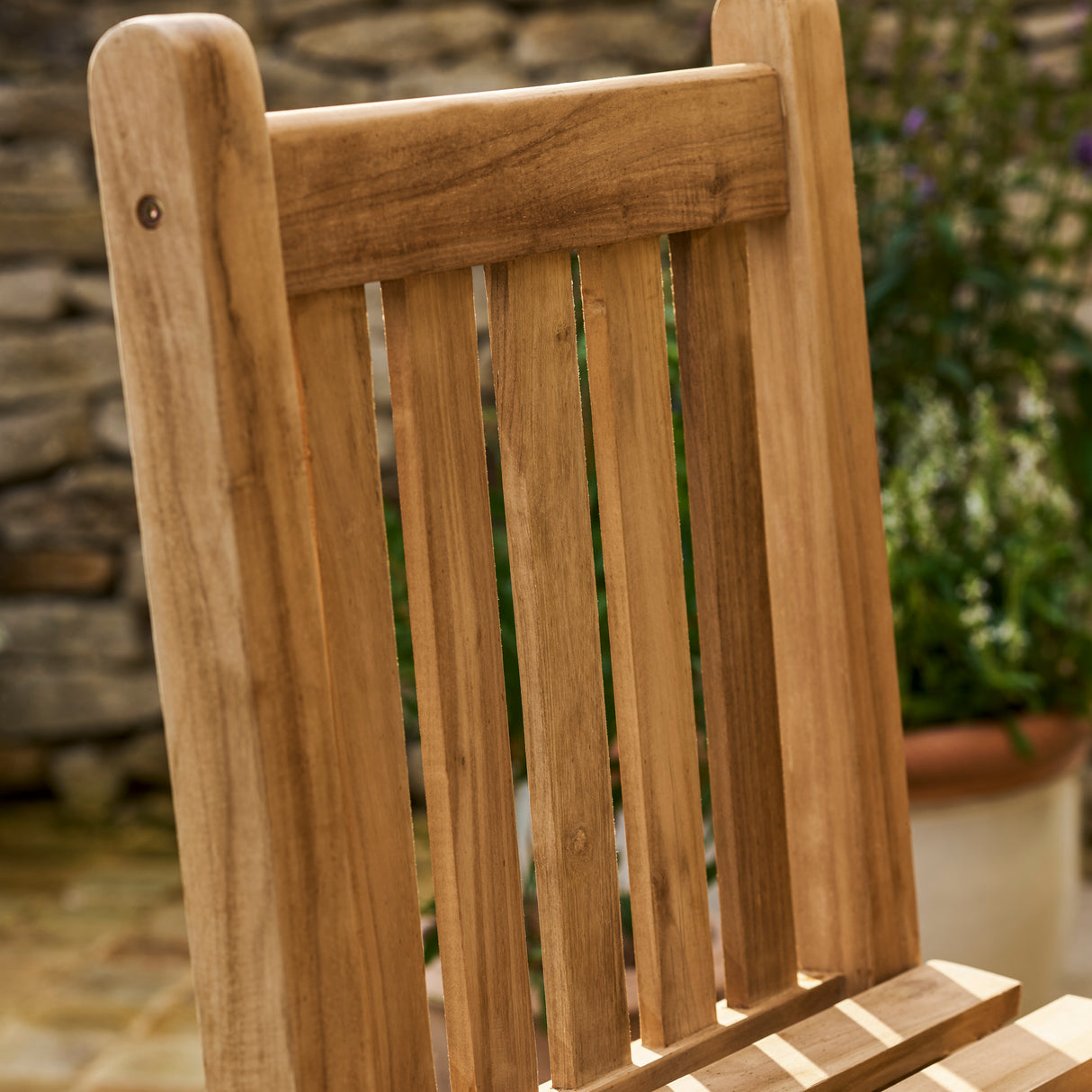 Marbrook Teak Table 80cm x 80cm & 4 Grisdale Side Chairs