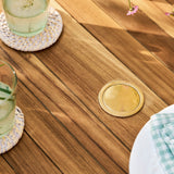 Marbrook Teak Table 80cm x 80cm & 4 Grisdale Side Chairs