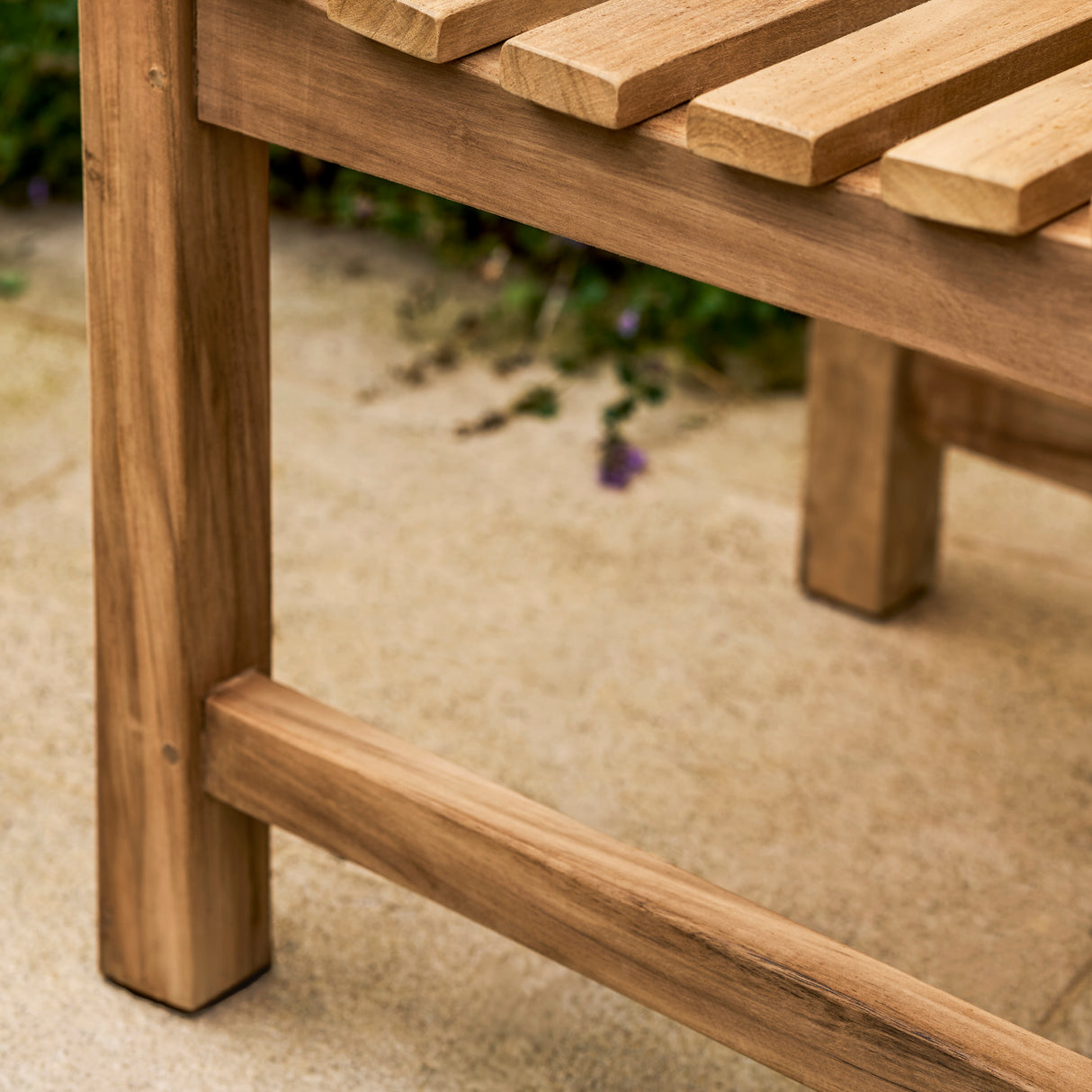 Marbrook Teak Table 80cm x 80cm & 4 Grisdale Side Chairs