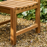 Marbrook Teak Table 90cm x 90cm & 4 Grisdale Side Chairs