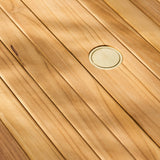 Marbrook Teak Table 90cm x 90cm & 4 Grisdale Side Chairs