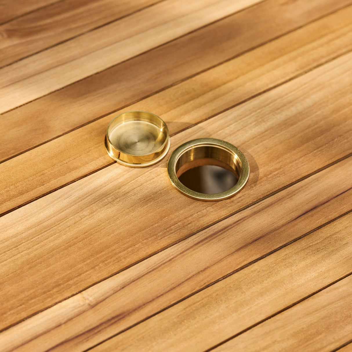 Marbrook Teak Table 80cm x 80cm & 4 Henley Armchairs