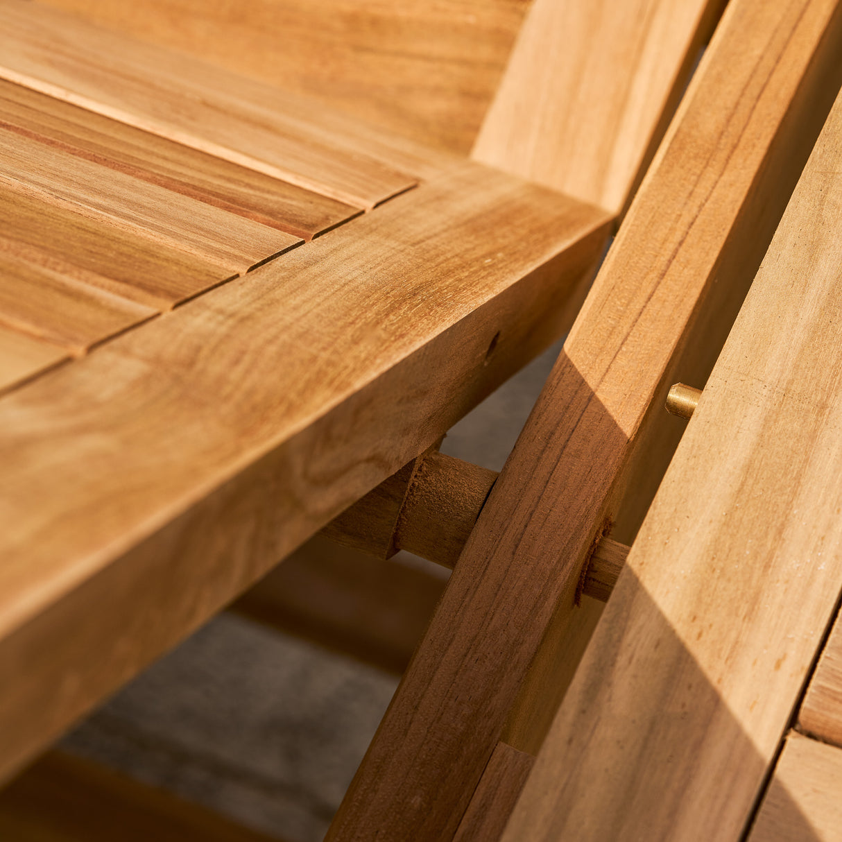 Arrow Teak Rectangular Extending Dining Table 120-180cm