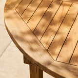 Avon Teak Oval Extending Dining Table 130-180cm