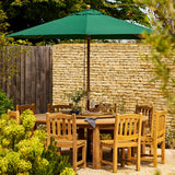 Churn Teak Round Deep Table 210cm