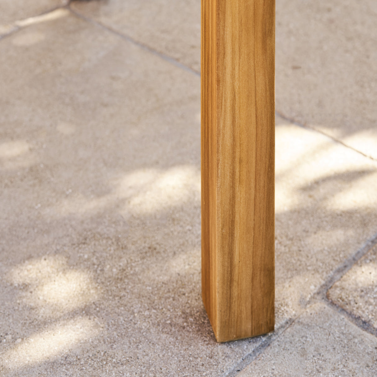Churn Teak Round Table 90cm