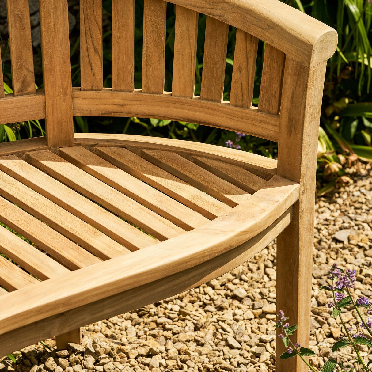 Crummock Teak Bench 3 Seater 160cm