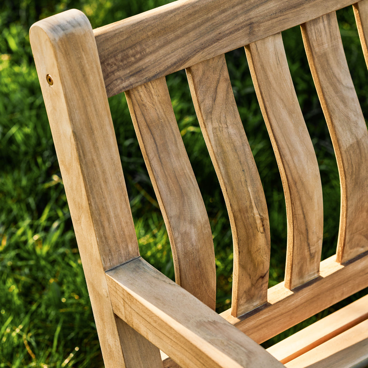Ergo Teak Bench
