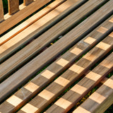 Ergo Teak Bench