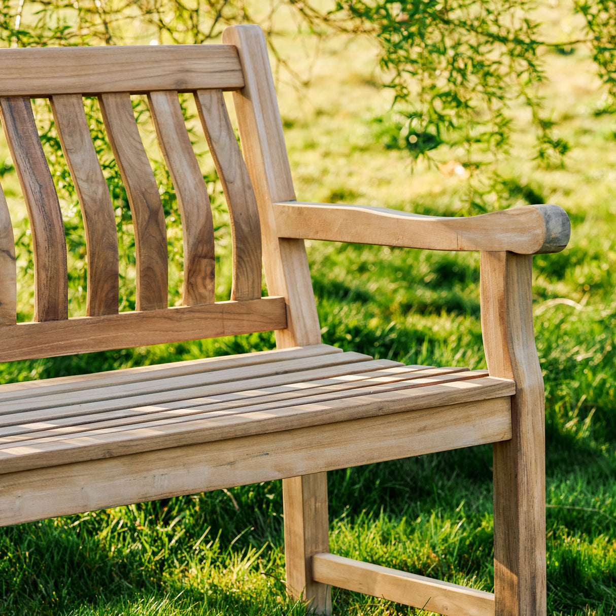 Ergo Teak Bench