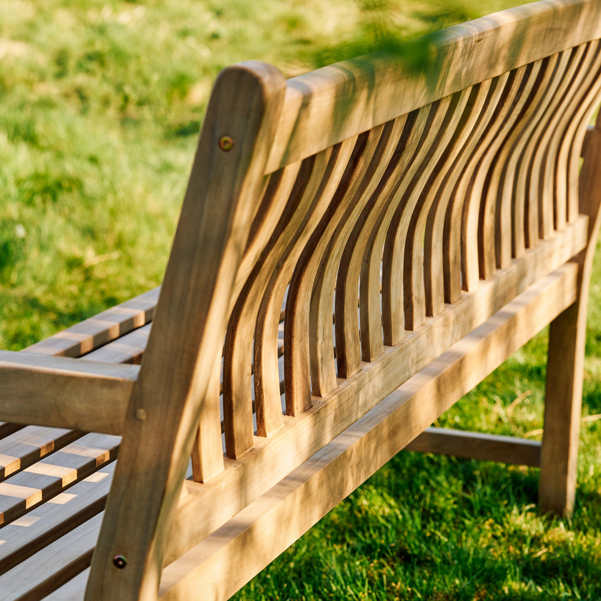 Ergo Teak Bench