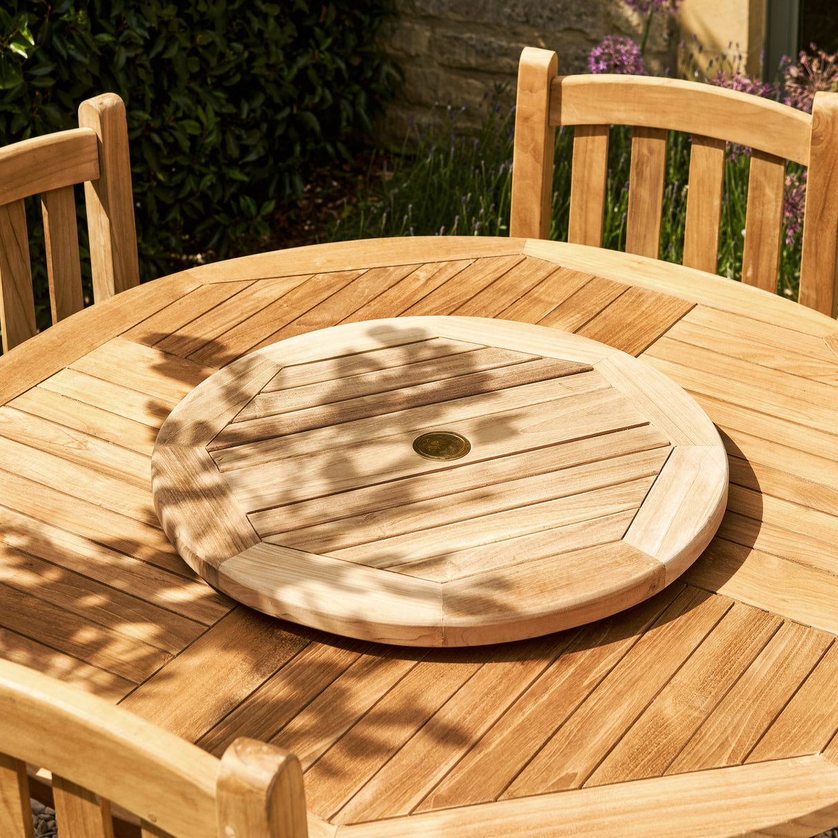 Lazy Susan Teak 60cm