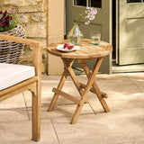 Winson Teak Round Folding Table 50cm