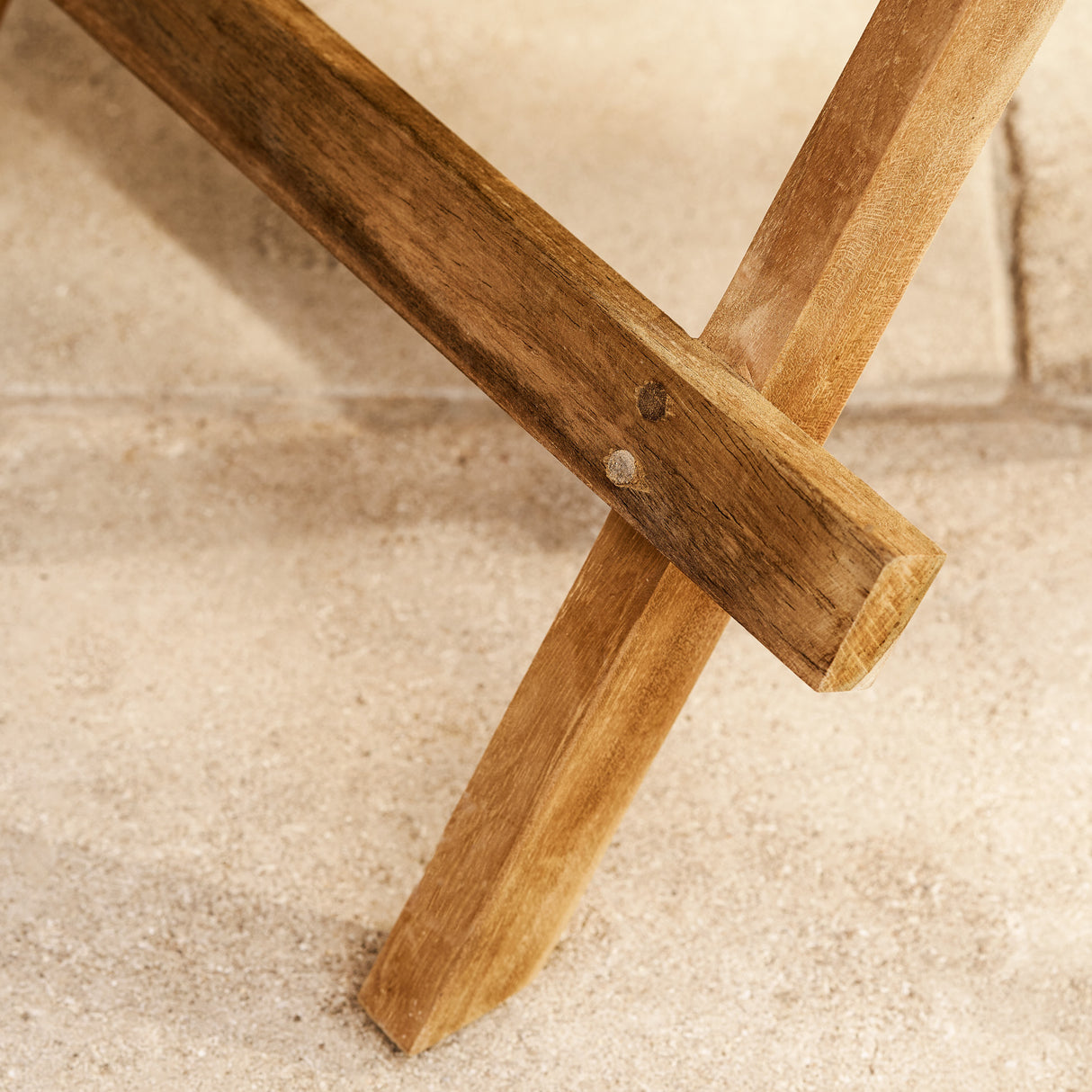 Calcot Teak Square Folding Table 50cm x 50cm